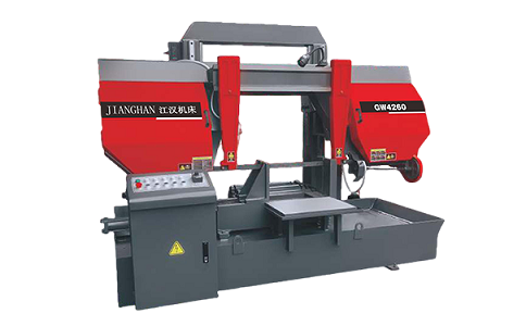 船山龙门带锯床运行中途停止切割产生的原因是什么？